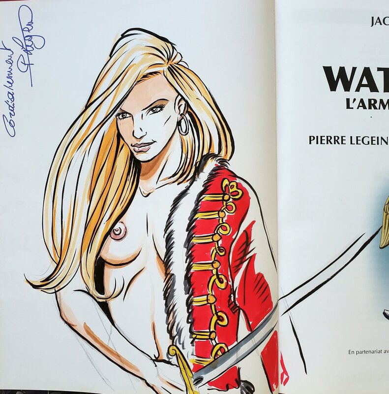 Pierre Legein, JACQUES MARTIN PRESENTE   T1 WATERLOO - LES UNIFORMES DE L'ARMEE FRANCAISE - Sketch