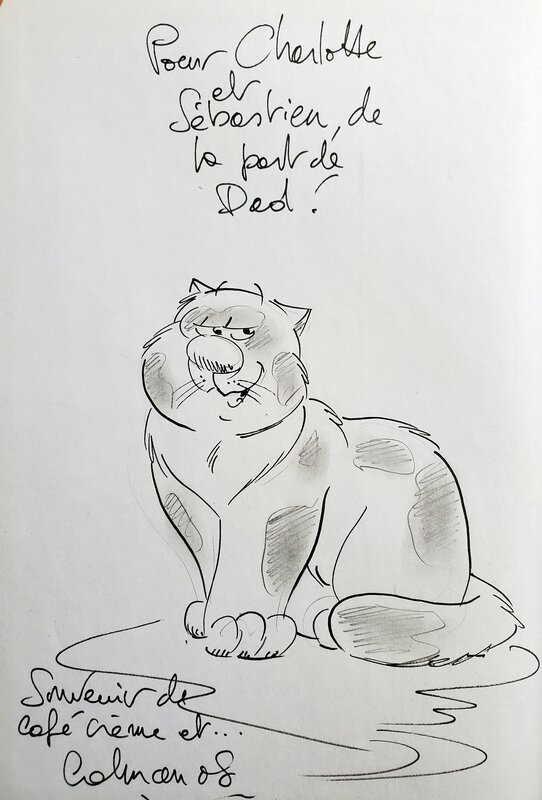 Péral, Stéphane Colman, BILLY THE CAT   T10 LES MACHINES A RONROINNER - Sketch