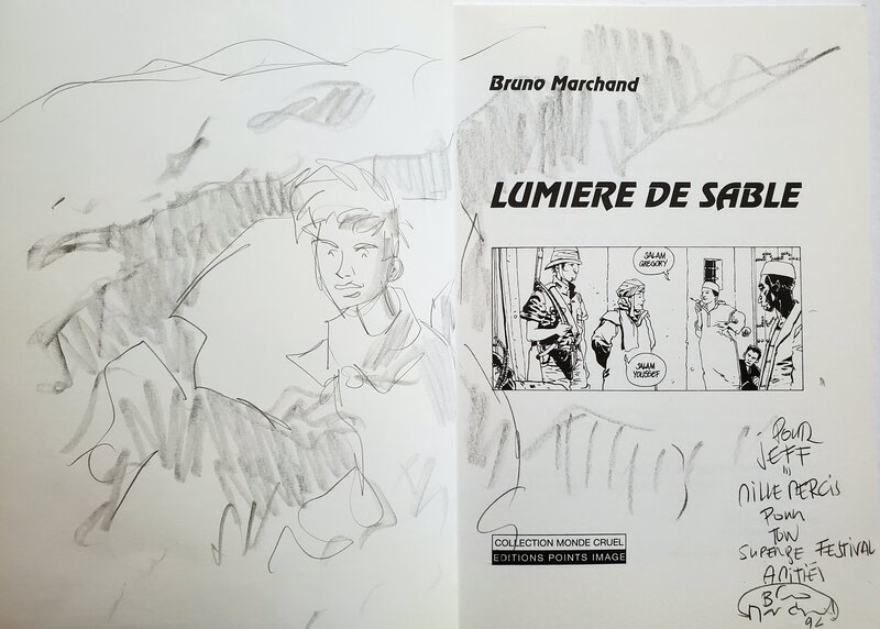 LUMIERE DE SABLE... by Bruno Marchand - Sketch