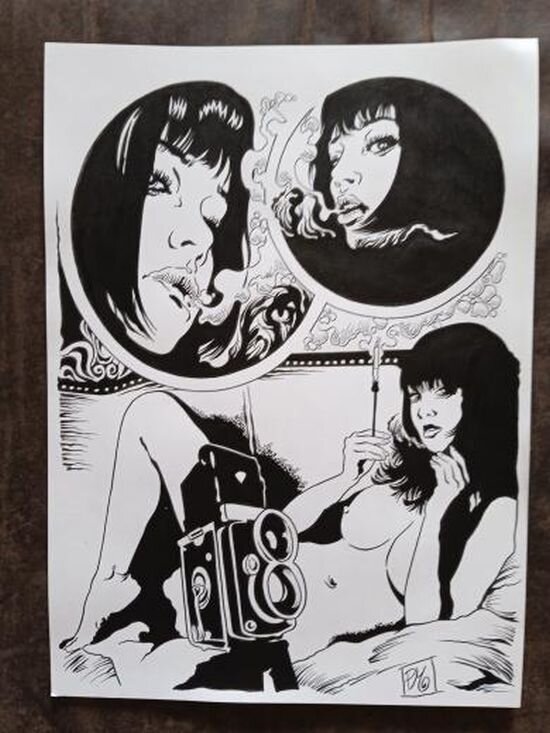 Valentina by Paolo Massagli - Original Illustration