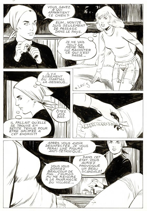 Liz et Beth T3 by Georges Lévis - Comic Strip
