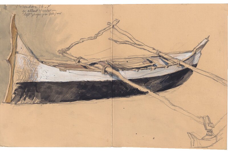 For sale - Pirogue à Morondova by Le Corre Yvon - Comic Strip