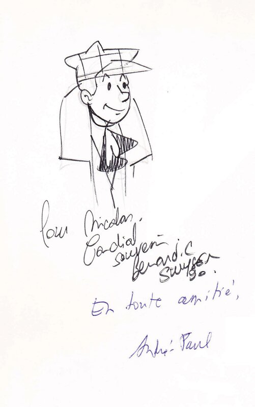 Rouletabille par Bernard Swysen, André-Paul Duchâteau - Dédicace