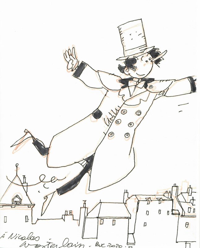 Docteur Poche par Marc Wasterlain - Dédicace