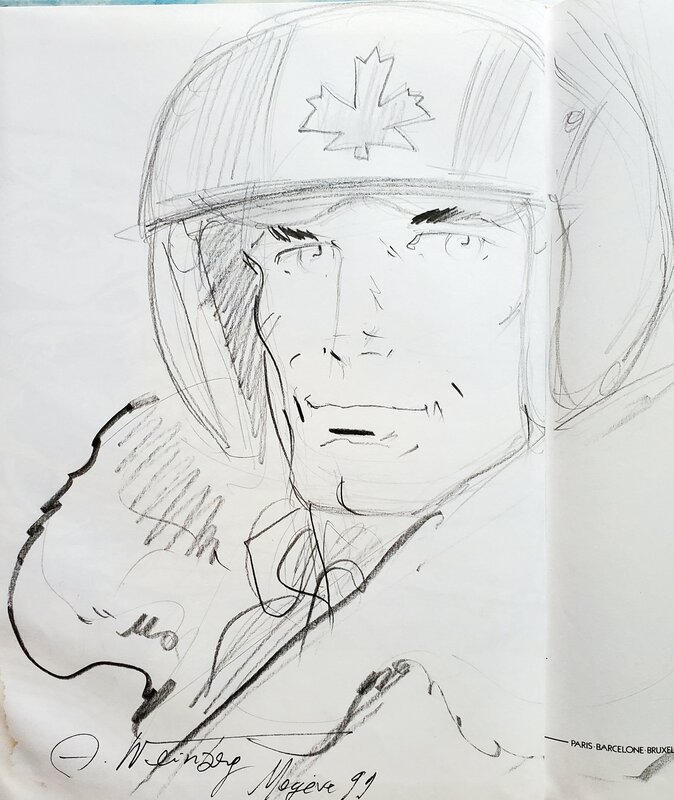 Albert Weinberg, Dan COOPER   T41 L'OEIL DU TIGRE - Sketch