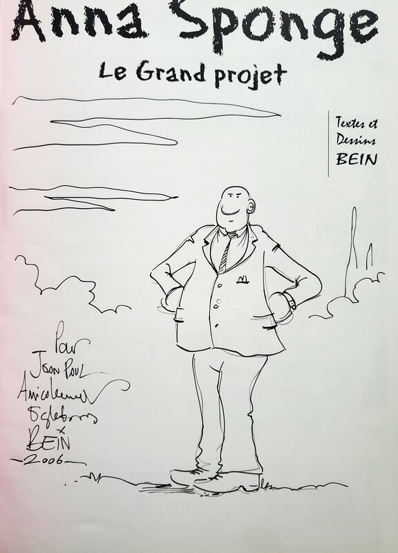 Stéphane Bein, ANNA SPONGE   T5 LE GRAND PROJET - Sketch