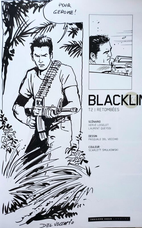 Pasquale Del Vecchio, BLACKLINE   T2 RETOMBEES - Sketch