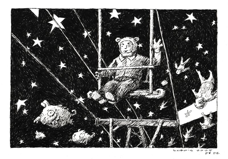 For sale - Illustre 2025 08 02 by Stéphane Dubois - Original Illustration
