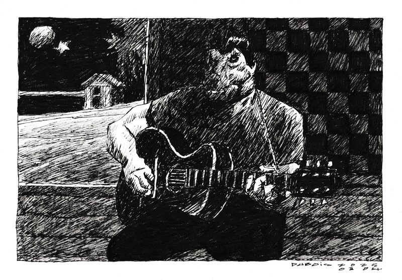 For sale - Illustre 2025 08 04 by Stéphane Dubois - Original Illustration