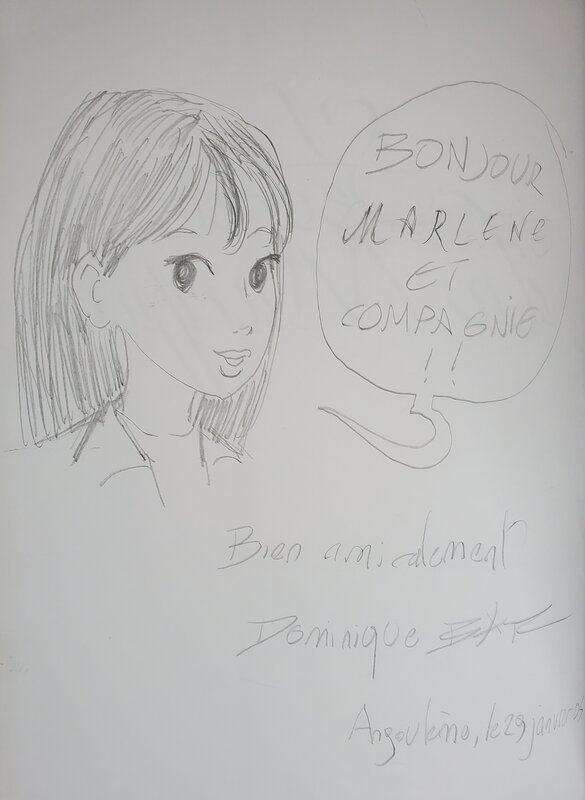 Dominique Bar, LES SECRETS DU MARQUIS - Sketch