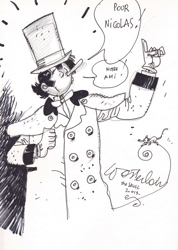 Docteur Poche by Marc Wasterlain - Sketch