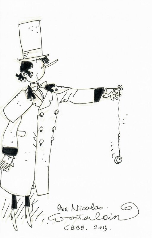 Docteur Poche par Marc Wasterlain - Dédicace