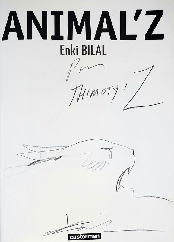 ANIMALl'Z by Enki Bilal - Sketch