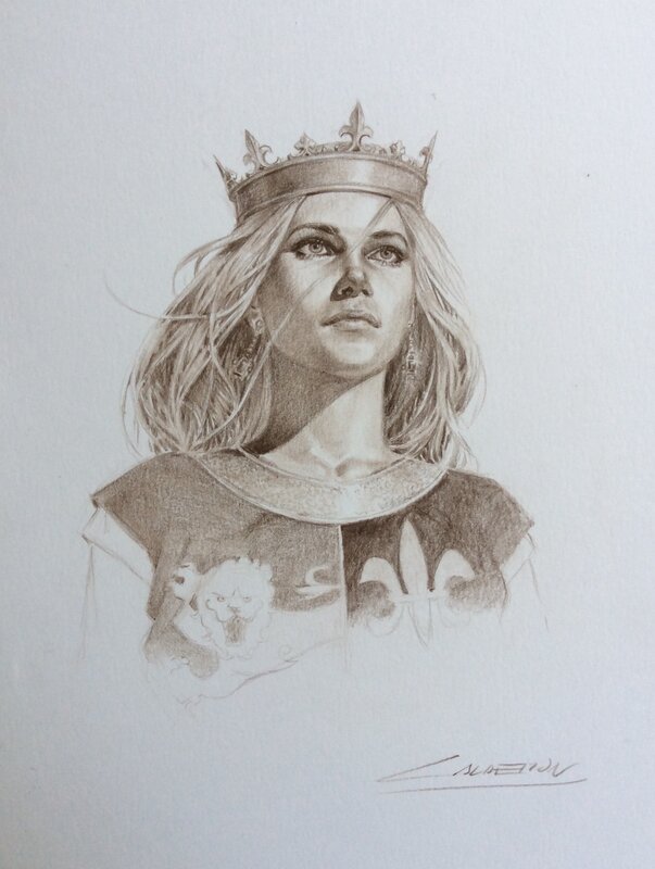 Les reines de sang by Jaime Caldéron - Original Illustration