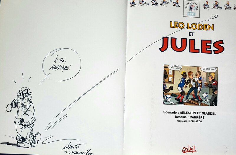 Serge Carrère, LEO LODEN ET JULES SAUVENT LA COUPE DU MONDE - Sketch