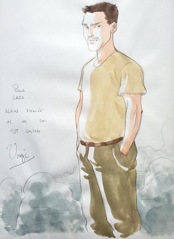 Alain Henriet, Usagi, DAMOCLES   T1 PROTECTION RAPPROCHEE - Dédicace