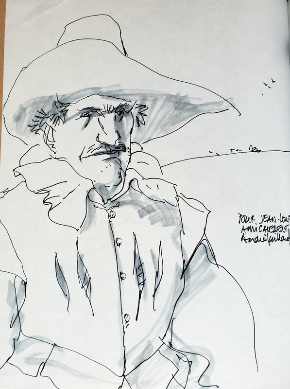 MASQUEROUGE T2 by André Juillard, Patrick Cothias - Sketch