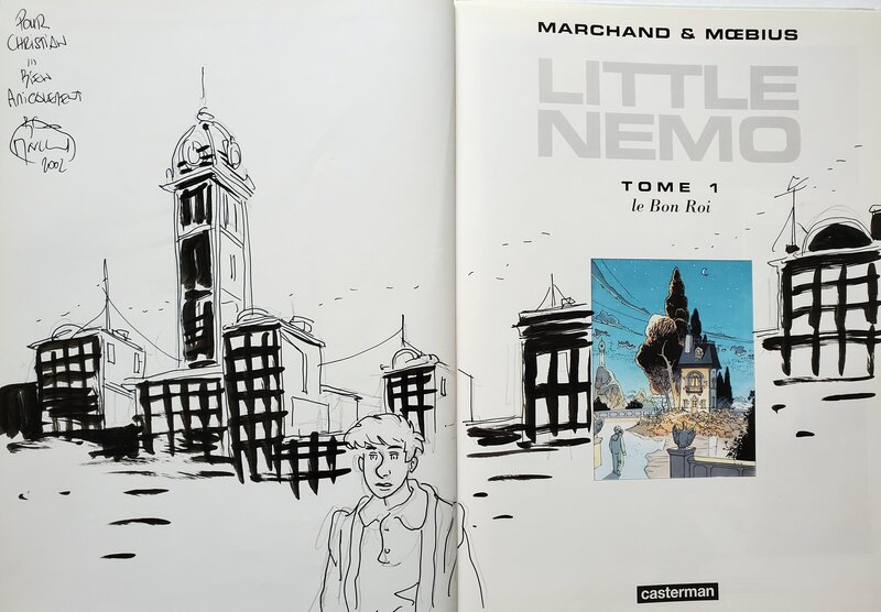 Bruno Marchand, LITTLE NEMO   T1 LE BON ROI - Dédicace