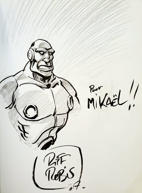 Riff Reb's, MYRTIL FAUVETTE   T3 CONTRE MISTER CLEAN. - Sketch