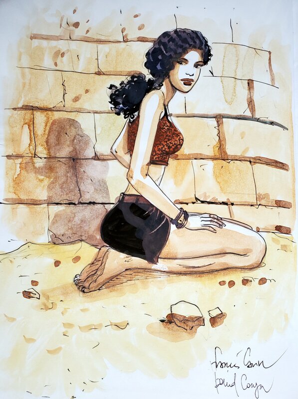 Francis Carin, David Caryn, LEFRANC   T18 LA MOMIE BLEUE - Sketch