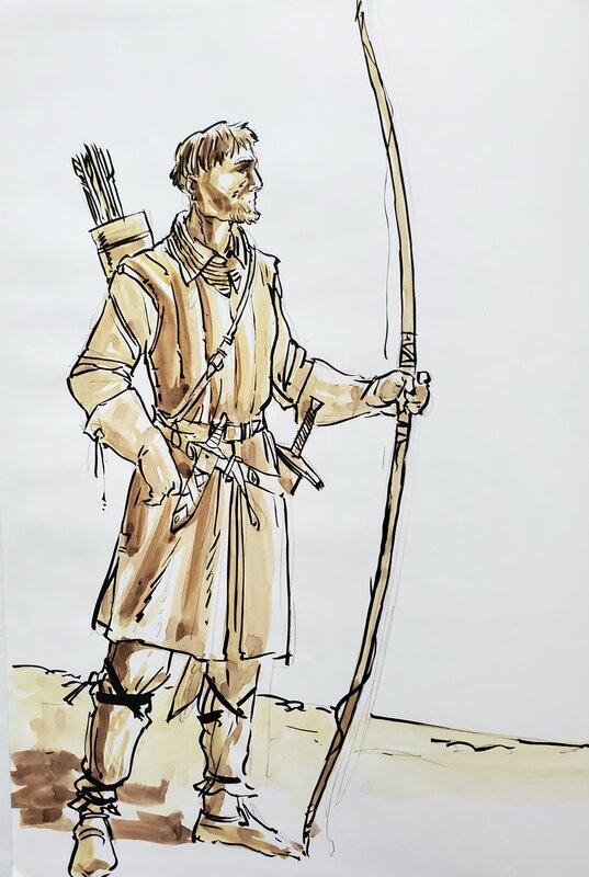 Boube, L'EMPEREUR DU DERNIER JOUR   T5 LES RANCONS DE LA GLOIRE - Sketch