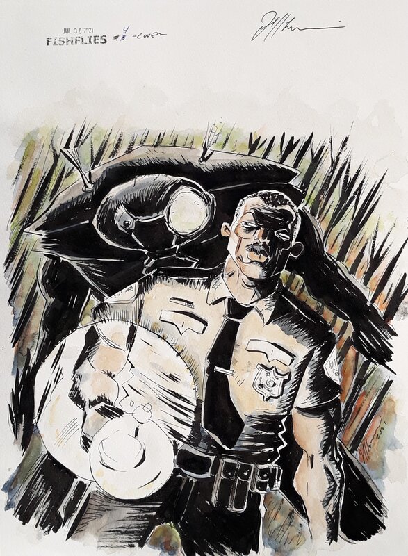 Jeff Lemire, Fishflies (Les éphémères) - Original Cover