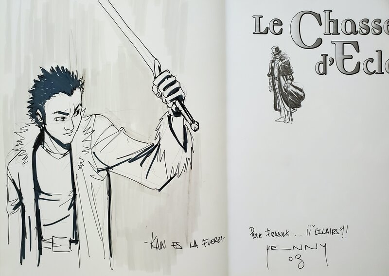 Kenny Ruiz, Le CHASSEUR D'ECLAIRS    T1 ESPERANCE - Sketch