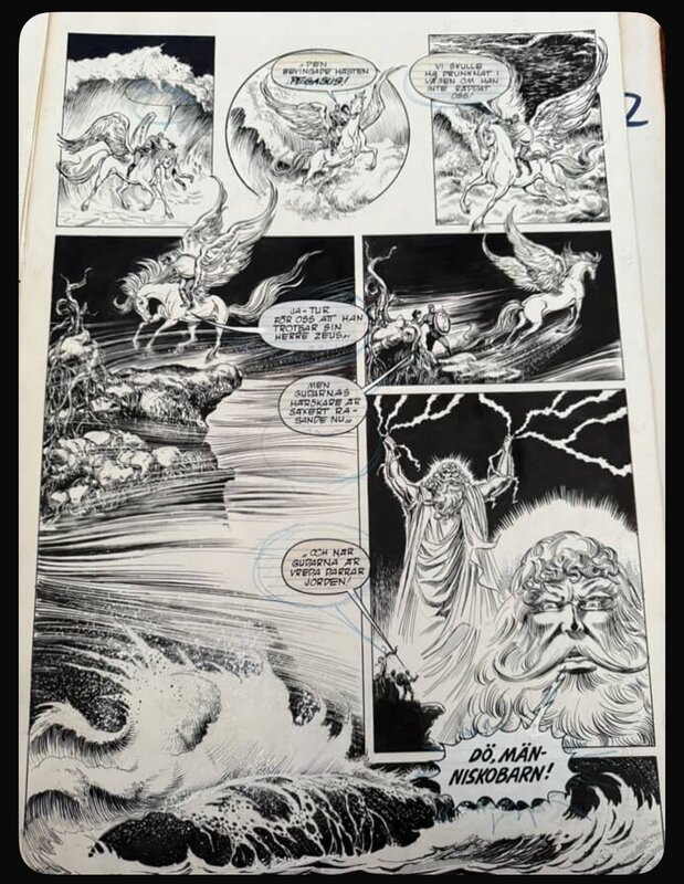 César Spadari, The Mistery of Polymos - Comic Strip