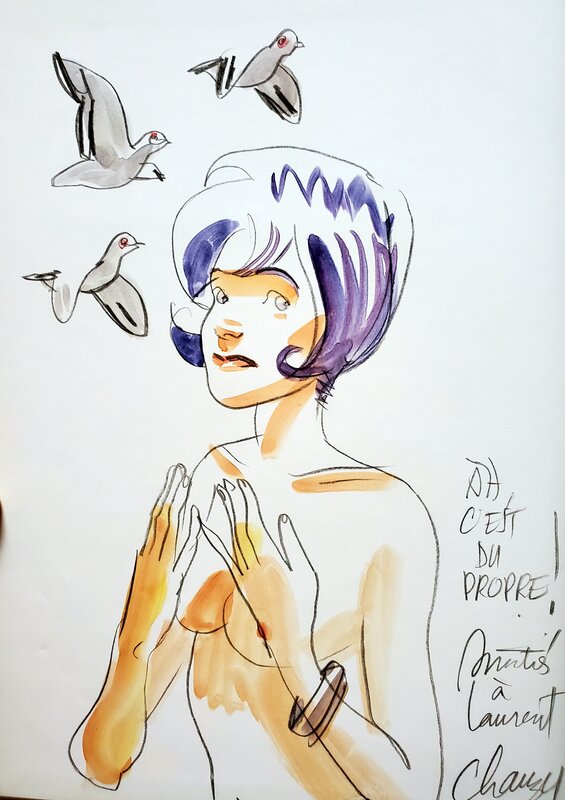 Jean-Christophe Chauzy, CLARA  T1 FAUX-FUYANTS - Sketch