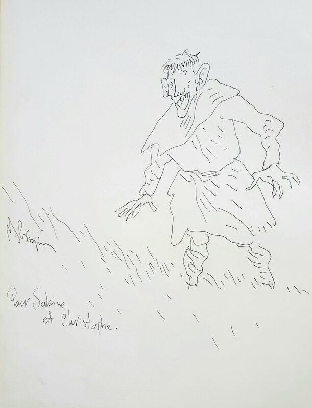 Michel Crespin, TROUBADOUR   T2 SECOND BRIN - Sketch
