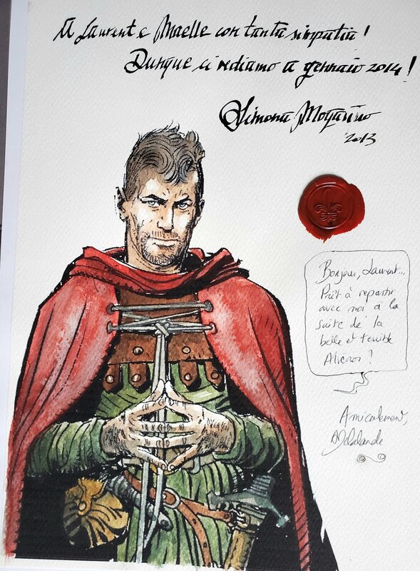 Carlos Gomez, Arnaud Delalande, Simona Mogavino, LES REINES DE SANG T2 ALIENOR LA LEGENDE NOIRE - Dédicace