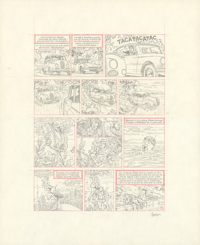 For sale - Antoine Aubin, Huit heures à Berlin - Comic Strip