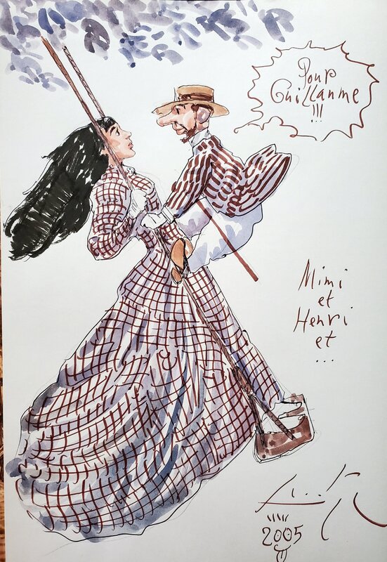 Gradimir Smudja, LE BORDEL DES MUSES   T2 MIMI & HENRI - Dédicace