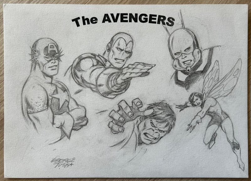 The Avengers by George Tuska - Comic Strip