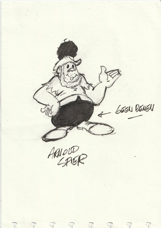 Gerd Van Loock, Jommeke: Arnold Spier - Comic Strip
