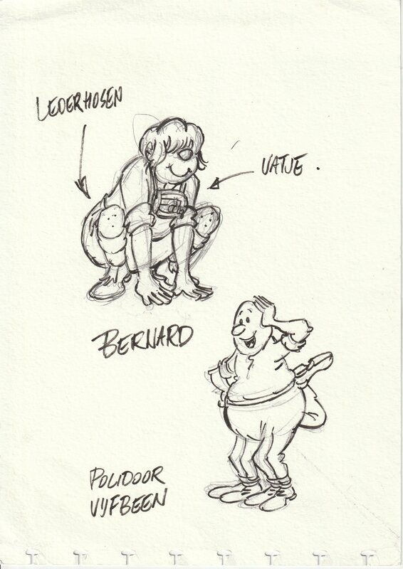 Gerd Van Loock, Jommeke: Bernard en Polidoor Vijfbeen - Comic Strip