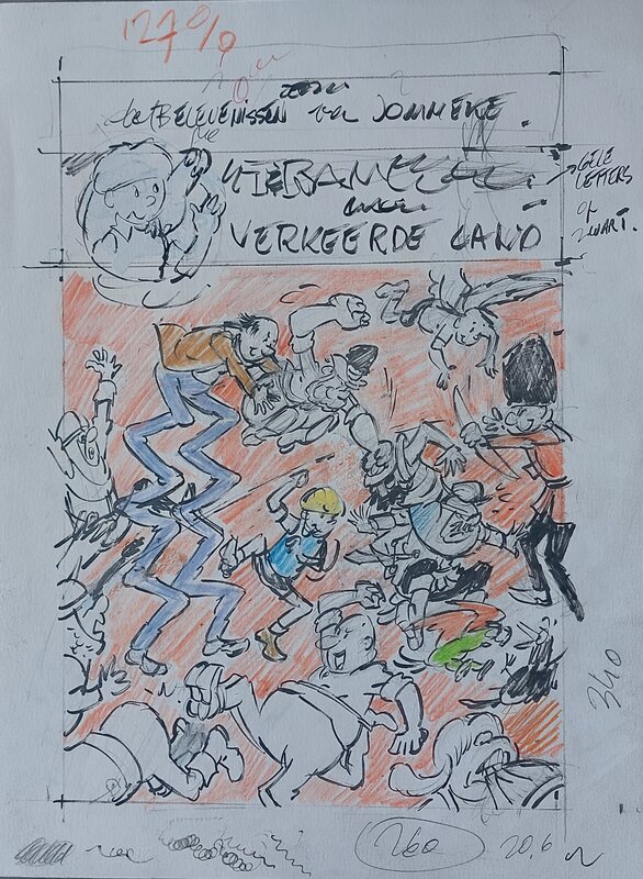 Gerd Van Loock, Jommeke 327: Trammelant in het Verkeerde Land - Comic Strip