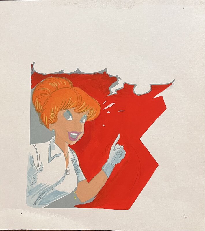 For sale - Bleu de coloriage by François Walthéry - Comic Strip