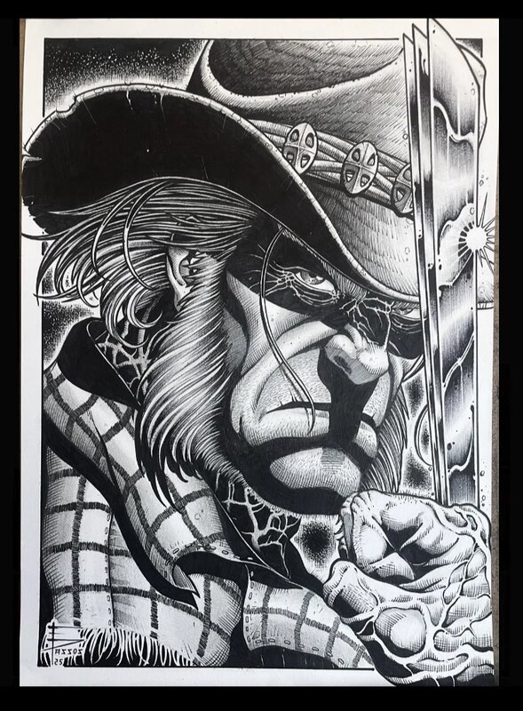 Wolverine by Edson Passos - Original Illustration