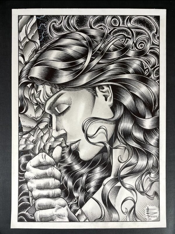 Wonder Woman par Edson Passos - Illustration originale