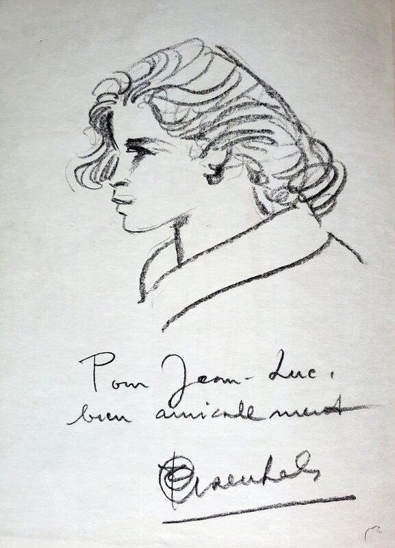 François Craenhals, CHEVALIER  ARDENT   T4 LA CORNE DE BRUME - Dédicace