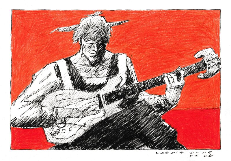 For sale - Illustre 2025 08 06 by Stéphane Dubois - Original Illustration