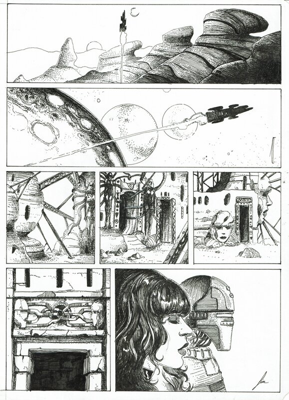 Janevsky - Sixella p46 - Planche originale