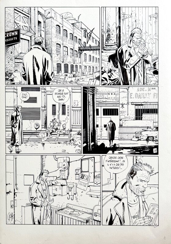 Griffo, Jean Dufaux, Samba Bugatti - Tome 1 - Planche 27 - Comic Strip