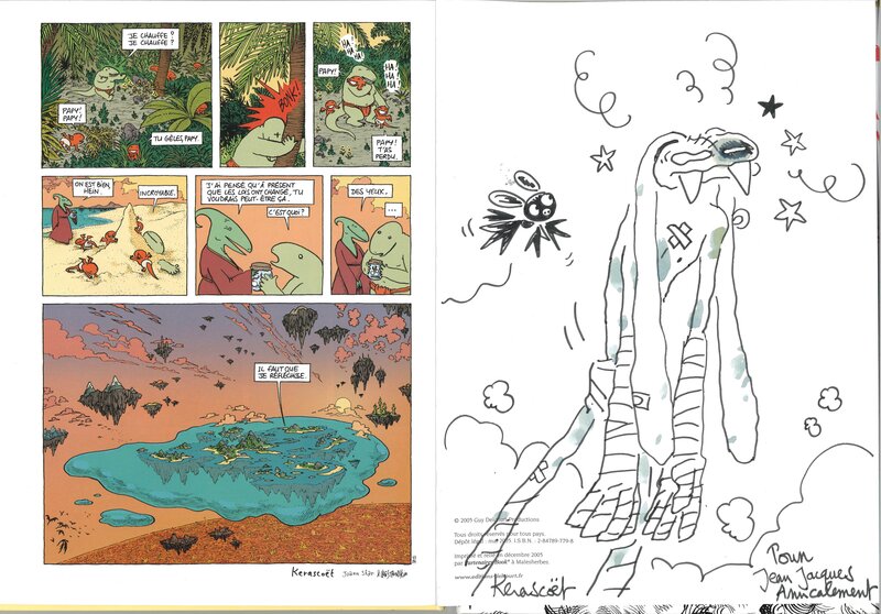 Kerascoët, Donjon Crépuscule - Le Dojo du lagon - Sketch