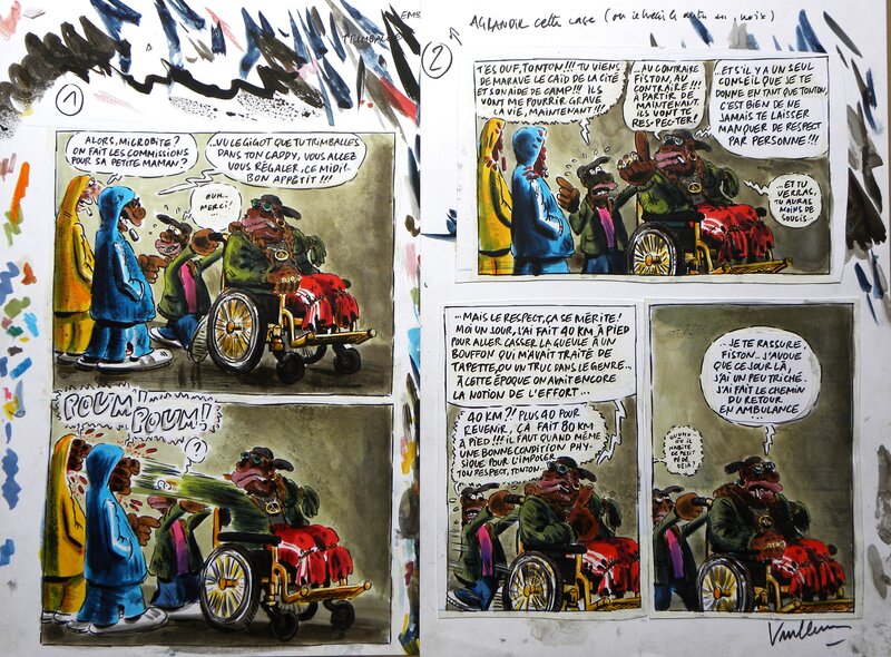 For sale - Les Sales Blagues – Tonton – Philippe Vuillemin - Comic Strip