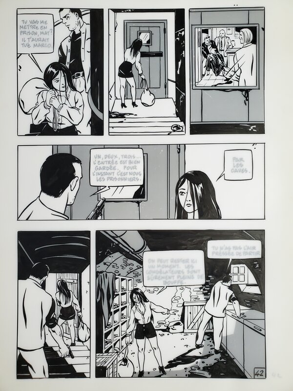 CARLOTTA par Alex Varenne - Planche originale
