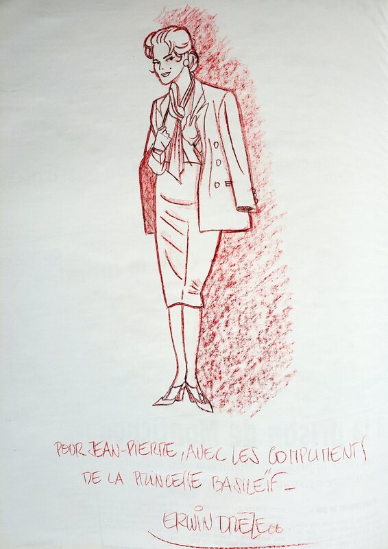 Erwin Drèze, ARSENE LUPIN  T3 VICTOR DE LA BRIGADE MONDAINE - Dédicace