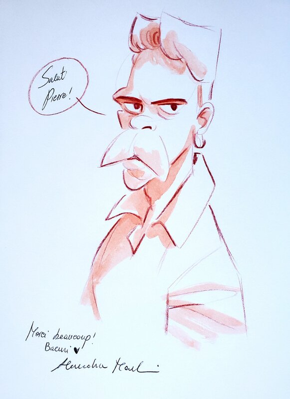 EFFROYABLE SHERMANN by Alexandra Marsili - Sketch