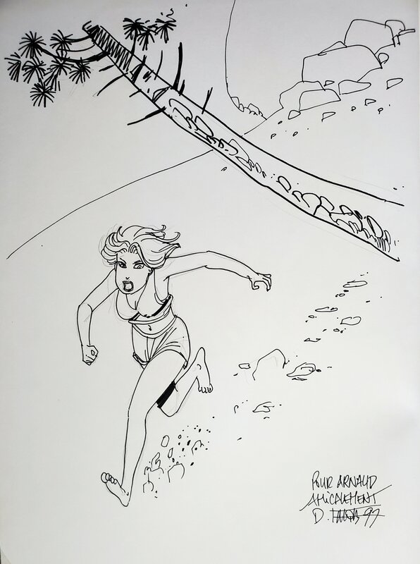 Denis Falque, LE FONDS DU MONDE T1 MADEMOISELLE H - Sketch